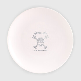 Тарелка 3D с принтом Metallica, death magnetic в Курске, фарфор | диаметр - 210 мм
диаметр для нанесения принта - 120 мм | metallica | джеймс хэтфилд | кирк хэмметт | ларс ульрих | металлика | роберт трухильо | рок группа