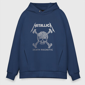 Мужское худи Oversize хлопок с принтом Metallica death magnetic в Курске, френч-терри — 70% хлопок, 30% полиэстер. Мягкий теплый начес внутри —100% хлопок | боковые карманы, эластичные манжеты и нижняя кромка, капюшон на магнитной кнопке | Тематика изображения на принте: metallica | джеймс хэтфилд | кирк хэмметт | ларс ульрих | металлика | роберт трухильо | рок группа