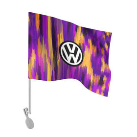 Флаг для автомобиля с принтом Volkswagen abstract sport 2018 в Курске, 100% полиэстер | Размер: 30*21 см | auto | automobile | car | carbon | machine | motor | motor car | sport car | volkswagen | автомашина | бренд | легковой автомобиль | марка | спортивный автомобиль | тачка