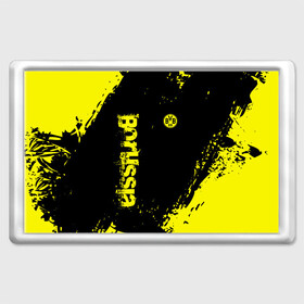 Магнит 45*70 с принтом BORUSSIA SPORT   в Курске, Пластик | Размер: 78*52 мм; Размер печати: 70*45 | Тематика изображения на принте: боруссия | дортмунд