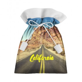 Подарочный 3D мешок с принтом California collection в Курске, 100% полиэстер | Размер: 29*39 см | california | usa | америка | города | дороги | калифорния | природа | страны | сша