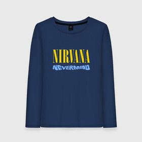 Женский лонгслив хлопок с принтом Nirvana nevermino в Курске, 100% хлопок |  | cobain | kurt | nevermino | nirvana | альтернативный | гранж | грол | группа | дональд | кобейн | курт | музыка | надпись | нервана | нирвана | новоселич | певец | рок | смайл | смайлик | солист