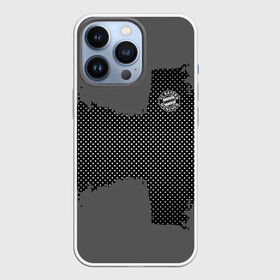 Чехол для iPhone 13 Pro с принтом BAYERN MUNCHEN GRAY в Курске,  |  | Тематика изображения на принте: football | soccer | байерн