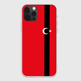 Чехол для iPhone 12 Pro Max с принтом Турция лента в Курске, Силикон |  | tr | tur | анкара | герб | государство | знак | надпись | патриот | полосы | республика | символ | стамбул | страна | турецкая | турецкий | турки | турок | турция | турчанка | флаг | флага | цвета