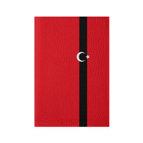 Обложка для паспорта матовая кожа с принтом Турция лента в Курске, натуральная матовая кожа | размер 19,3 х 13,7 см; прозрачные пластиковые крепления | tr | tur | анкара | герб | государство | знак | надпись | патриот | полосы | республика | символ | стамбул | страна | турецкая | турецкий | турки | турок | турция | турчанка | флаг | флага | цвета