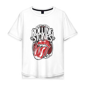 Мужская футболка хлопок Oversize с принтом The Rolling Stones в Курске, 100% хлопок | свободный крой, круглый ворот, “спинка” длиннее передней части | the rolling stones | бродяги | вольные странники | группа | катящиеся камни | кит ричардс | мик джаггер | рок | рок н ролл | ролинг | роллинг | рон вуд | стоун | стоунз | стоунс | чарли уоттс