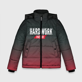 Зимняя куртка для мальчиков 3D с принтом Hard work pays off 3D RedB в Курске, ткань верха — 100% полиэстер; подклад — 100% полиэстер, утеплитель — 100% полиэстер | длина ниже бедра, удлиненная спинка, воротник стойка и отстегивающийся капюшон. Есть боковые карманы с листочкой на кнопках, утяжки по низу изделия и внутренний карман на молнии. 

Предусмотрены светоотражающий принт на спинке, радужный светоотражающий элемент на пуллере молнии и на резинке для утяжки | carbon | мотивация | спорт | цели