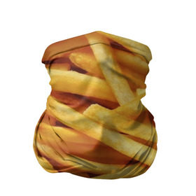 Бандана-труба 3D с принтом Картошка фри в Курске, 100% полиэстер, ткань с особыми свойствами — Activecool | плотность 150‒180 г/м2; хорошо тянется, но сохраняет форму | вкусная | еда | жареный | желтый | закуска | картофель | картофеля | картоха | картошка | картошки | палки | палочки | полоски | фас фуд | фаст фуд | фастфуд | фасфуд | фвсфут | фри