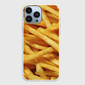 Чехол для iPhone 13 Pro Max с принтом Картошка фри в Курске,  |  | вкусная | еда | жареный | желтый | закуска | картофель | картофеля | картоха | картошка | картошки | палки | палочки | полоски | фас фуд | фаст фуд | фастфуд | фасфуд | фвсфут | фри