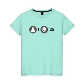 Женская футболка хлопок с принтом Veteran в Курске, 100% хлопок | прямой крой, круглый вырез горловины, длина до линии бедер, слегка спущенное плечо | Тематика изображения на принте: fortnite | фортнайт