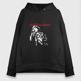 Женское худи Oversize хлопок с принтом The Rolling Stones в Курске, френч-терри — 70% хлопок, 30% полиэстер. Мягкий теплый начес внутри —100% хлопок | боковые карманы, эластичные манжеты и нижняя кромка, капюшон на магнитной кнопке | the rolling stones | бродяги | вольные странники | группа | катящиеся камни | кит ричардс | мик джаггер | рок | рок н ролл | ролинг | роллинг | рон вуд | стоун | стоунз | стоунс | чарли уоттс