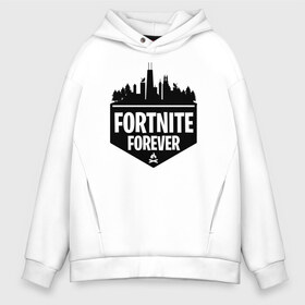 Мужское худи Oversize хлопок с принтом Fortnite Forever в Курске, френч-терри — 70% хлопок, 30% полиэстер. Мягкий теплый начес внутри —100% хлопок | боковые карманы, эластичные манжеты и нижняя кромка, капюшон на магнитной кнопке | Тематика изображения на принте: battle | epic | forever | fortnite | games | royale | битва | королевская | королей | лого | логотип | навсегда | фартнайт | форева | фортнайт | фортнит | эмблема | эпик