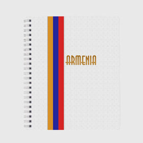 Тетрадь с принтом Armenia 2 в Курске, 100% бумага | 48 листов, плотность листов — 60 г/м2, плотность картонной обложки — 250 г/м2. Листы скреплены сбоку удобной пружинной спиралью. Уголки страниц и обложки скругленные. Цвет линий — светло-серый
 | armenia | армения