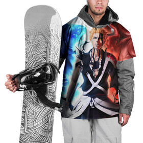 Накидка на куртку 3D с принтом Bleach в Курске, 100% полиэстер |  | anime | bleach | ichigo kurosaki | блич