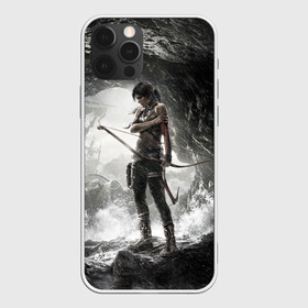 Чехол для iPhone 12 Pro с принтом Tomb Raider в Курске, силикон | область печати: задняя сторона чехла, без боковых панелей | croft | lara | raider | tomb | гробниц | игра | крофт | лара | расхитительница