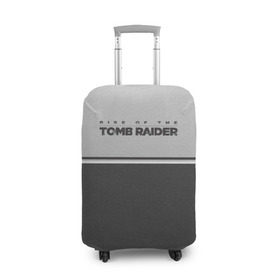 Чехол для чемодана 3D с принтом Rise of the Tomb Raider в Курске, 86% полиэфир, 14% спандекс | двустороннее нанесение принта, прорези для ручек и колес | croft | lara | raider | tomb | гробниц | игра | крофт | лара | расхитительница