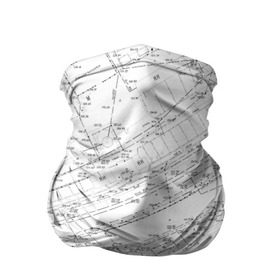 Бандана-труба 3D с принтом Топография_01 в Курске, 100% полиэстер, ткань с особыми свойствами — Activecool | плотность 150‒180 г/м2; хорошо тянется, но сохраняет форму | survey | геодезист | геодезия | топография