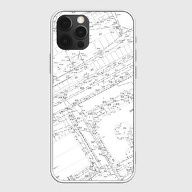 Чехол для iPhone 12 Pro с принтом Топография_01 в Курске, силикон | область печати: задняя сторона чехла, без боковых панелей | survey | геодезист | геодезия | топография