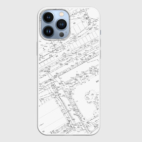Чехол для iPhone 13 Pro Max с принтом Топография_01 в Курске,  |  | survey | геодезист | геодезия | топография