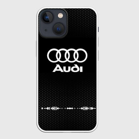 Чехол для iPhone 13 mini с принтом Audi sport auto abstract в Курске,  |  | audi | auto | automobile | car | carbon | machine | motor | motor car | sport car | автомашина | ауди | бренд | легковой автомобиль | марка | спортивный автомобиль | тачка