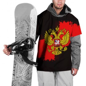 Накидка на куртку 3D с принтом RUSSIA red collection 2018 в Курске, 100% полиэстер |  | Тематика изображения на принте: 