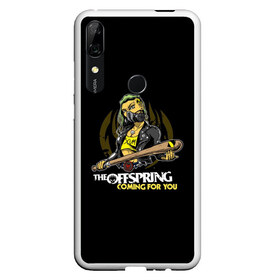 Чехол для Honor P Smart Z с принтом The Offspring coming for you в Курске, Силикон | Область печати: задняя сторона чехла, без боковых панелей | Тематика изображения на принте: the offspring | офспринг | оффспринг | рок