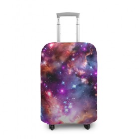 Чехол для чемодана 3D с принтом Космос в Курске, 86% полиэфир, 14% спандекс | двустороннее нанесение принта, прорези для ручек и колес | abstraction | cosmos | nebula | space | star | universe | абстракция | вселенная | звезды | космос | мир | планеты