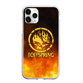 Чехол для iPhone 11 Pro Max матовый с принтом The Offspring в Курске, Силикон |  | Тематика изображения на принте: the offspring | офспринг | оффспринг | рок