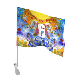 Флаг для автомобиля с принтом Rainbow six Siege в Курске, 100% полиэстер | Размер: 30*21 см | action | game | rainbow six siege | tom clancys | игры | осада | радуга | радуга 6 | том кленси | шутер