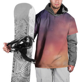 Накидка на куртку 3D с принтом Абстракция Градиент Текстура в Курске, 100% полиэстер |  | gradient | sky | небо