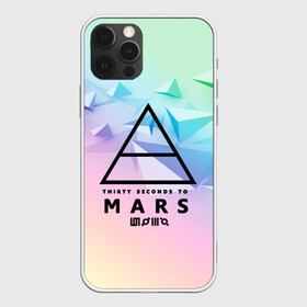 Чехол для iPhone 12 Pro с принтом 30 Seconds to Mars в Курске, силикон | область печати: задняя сторона чехла, без боковых панелей | Тематика изображения на принте: 30 seconds to mars | punk | rock | альтернативный хип хоп | группа | инди поп | музыка | музыкальное произведение | ноты | панк | регги | рок | синти поп