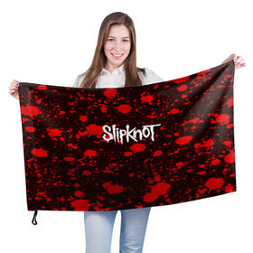 Флаг 3D с принтом Slipknot в Курске, 100% полиэстер | плотность ткани — 95 г/м2, размер — 67 х 109 см. Принт наносится с одной стороны | punk | rock | альтернативный хип хоп | группа | инди поп | музыка | музыкальное произведение | ноты | панк | регги | рок | синти поп