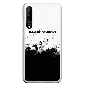 Чехол для Honor P30 с принтом IMAGINE DRAGONS в Курске, Силикон | Область печати: задняя сторона чехла, без боковых панелей | imagine dragons | punk | rock | альтернативный хип хоп | группа | инди поп | музыка | музыкальное произведение | ноты | панк | регги | рок | синти поп