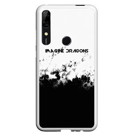 Чехол для Honor P Smart Z с принтом IMAGINE DRAGONS в Курске, Силикон | Область печати: задняя сторона чехла, без боковых панелей | imagine dragons | punk | rock | альтернативный хип хоп | группа | инди поп | музыка | музыкальное произведение | ноты | панк | регги | рок | синти поп