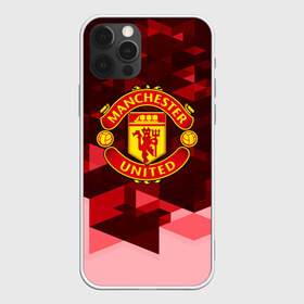 Чехол для iPhone 12 Pro Max с принтом Manchester United Abstract в Курске, Силикон |  | england | football | logo | manchester united | sport | абстракция | англия | арт | геометрия | лига | лого | манчестер | спорт | текстура | фигуры | фк | футбол | футбольный клуб | эмблема