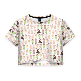 Женская футболка 3D укороченная с принтом MONSTA X_10 в Курске, 100% полиэстер | круглая горловина, длина футболки до линии талии, рукава с отворотами | monsta x | монст х