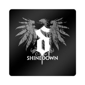 Магнит виниловый Квадрат с принтом Shinedown в Курске, полимерный материал с магнитным слоем | размер 9*9 см, закругленные углы | Тематика изображения на принте: 