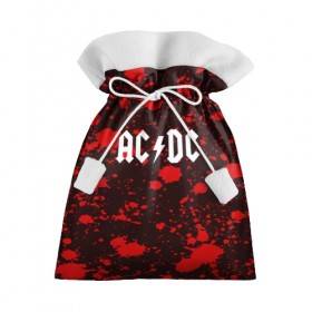 Подарочный 3D мешок с принтом AC DC в Курске, 100% полиэстер | Размер: 29*39 см | Тематика изображения на принте: ac dc | punk | rock | альтернативный хип хоп | группа | инди поп | музыка | музыкальное произведение | ноты | панк | регги | рок | синти поп