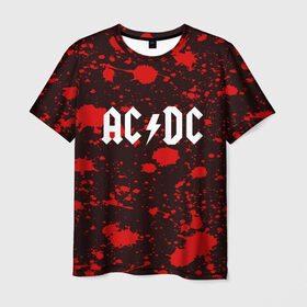 Мужская футболка 3D с принтом AC DC в Курске, 100% полиэфир | прямой крой, круглый вырез горловины, длина до линии бедер | ac dc | punk | rock | альтернативный хип хоп | группа | инди поп | музыка | музыкальное произведение | ноты | панк | регги | рок | синти поп