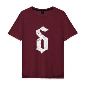 Мужская футболка хлопок Oversize с принтом SHD в Курске, 100% хлопок | свободный крой, круглый ворот, “спинка” длиннее передней части | shinedown