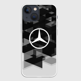 Чехол для iPhone 13 mini с принтом Mercedes sport geometry в Курске,  |  | auto | automobile | car | carbon | machine | mercedes | motor | motor car | sport car | автомашина | бренд | легковой автомобиль | марка | спортивный автомобиль | тачка