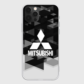 Чехол для iPhone 12 Pro Max с принтом Mitsubishi sport geometry в Курске, Силикон |  |  машина | марка | митсубиси