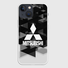 Чехол для iPhone 13 mini с принтом Mitsubishi sport geometry в Курске,  |  |  машина | марка | митсубиси
