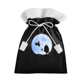 Подарочный 3D мешок с принтом Totoro and the moon в Курске, 100% полиэстер | Размер: 29*39 см | anime | moon | myneighbortotoro | night | stars | totoro | аниме | звезды | канта | кодомо | котобус | кусакабэ | луна | мэй | ночь | сусуватари | тацуо | тоторо | хаяомиядзаки | ясуко