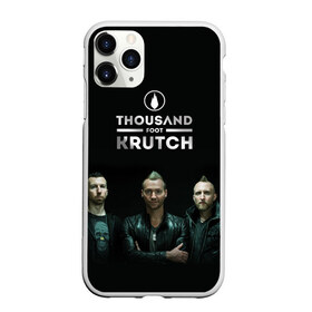 Чехол для iPhone 11 Pro Max матовый с принтом TFK band в Курске, Силикон |  | tfk | thousand foot krutch