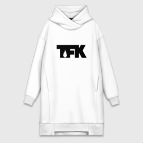 Платье-худи хлопок с принтом TFK logo black в Курске,  |  | Тематика изображения на принте: tfk | thousand foot krutch