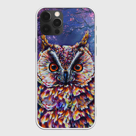 Чехол для iPhone 12 Pro Max с принтом Сова в Курске, Силикон |  | art | bird | forest | night | owl | owls | tree | wood | арт | дерево | лес | ночь | птица | птицы | сова | совы