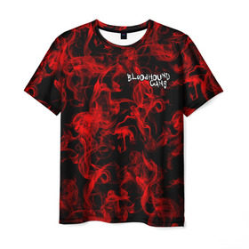 Мужская футболка 3D с принтом Bloodhound Gang в Курске, 100% полиэфир | прямой крой, круглый вырез горловины, длина до линии бедер | альтернативный | американская | глэм | готик | гранж | метал | музыка | пост | рок группа | хард