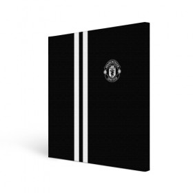 Холст квадратный с принтом Manchester United Black&White в Курске, 100% ПВХ |  | Тематика изображения на принте: england | football | logo | manchester united | sport | англия | арт | лига | лого | манчестер юнайтед | спорт | текстура | фк | футбол | футбольный клуб | эмблема