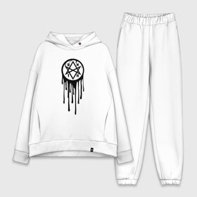 Женский костюм хлопок Oversize с принтом Bring Me the Horizon в Курске,  |  | bmth | bring me the horizon | альтернативный | бмтх | бмтш | брин | бринг | горизонт | достань для меня | дэткор | зе | метал | ми | рок | хоризон | электроник рок